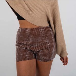 Brown Sparkle Shorts (Perfect for Eras Tour!)